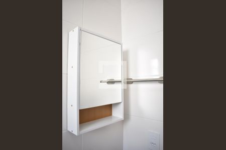 Apartamento para alugar com 42m², 2 quartos e 1 vagaDetalhe do banheiro