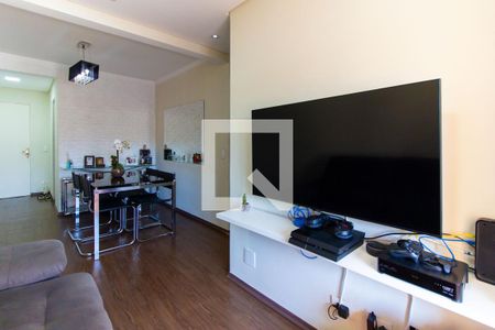 Sala de apartamento à venda com 2 quartos, 55m² em Vila Carlos de Campos, São Paulo