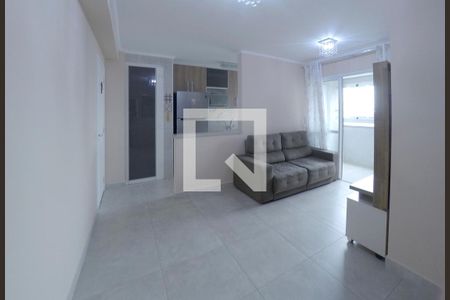Sala de apartamento para alugar com 2 quartos, 54m² em Jardim Pedroso, Mauá