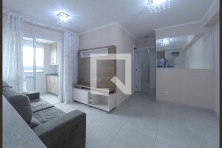 Sala de apartamento para alugar com 2 quartos, 54m² em Jardim Pedroso, Mauá