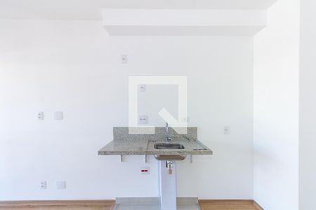 Cozinha de apartamento para alugar com 1 quarto, 31m² em Moema, São Paulo