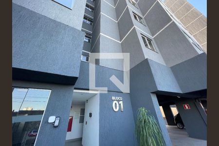 Fachada do bloco de apartamento para alugar com 2 quartos, 52m² em Eldorado, Contagem