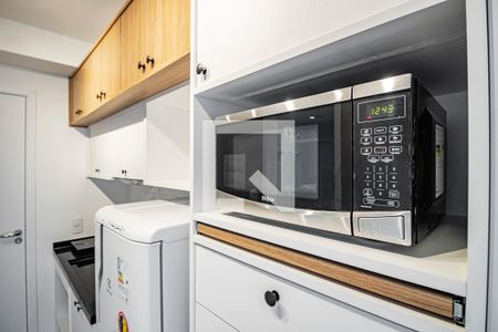 Studio - Cozinha - Microondas de kitnet/studio à venda com 1 quarto, 22m² em Vila Mariana, São Paulo