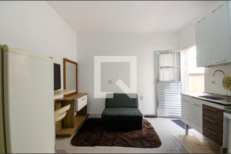 Sala/Cozinha de apartamento para alugar com 1 quarto, 25m² em Parque Monteiro Soares, São Paulo