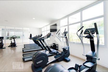 Apartamento à venda com 62m², 1 quarto e 2 vagas Apartamento à venda com 62m², 1 quarto e 2 vagasÁrea comum - Academia