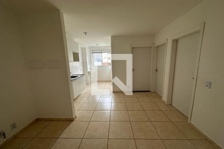 Sala de apartamento para alugar com 2 quartos, 43m² em Ipiranga, Ribeirão Preto