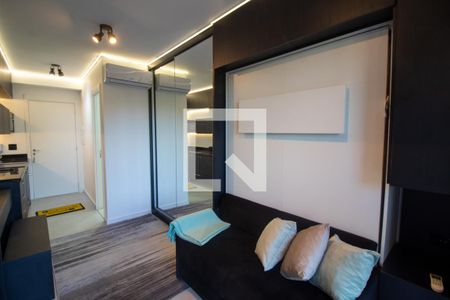 Sala - Studio de kitnet/studio à venda com 1 quarto, 25m² em Brooklin Paulista, São Paulo