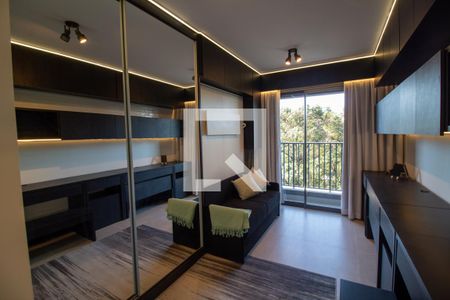 Sala - Studio de kitnet/studio à venda com 1 quarto, 25m² em Brooklin Paulista, São Paulo