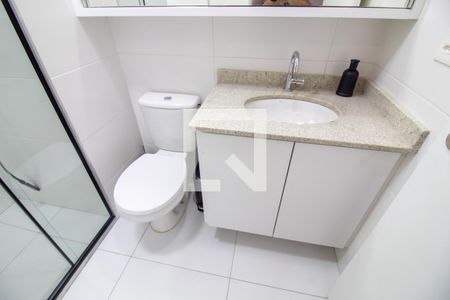 Banheiro de kitnet/studio à venda com 1 quarto, 25m² em Brooklin Paulista, São Paulo