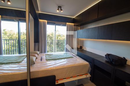 Quarto - Studio de kitnet/studio à venda com 1 quarto, 25m² em Brooklin Paulista, São Paulo