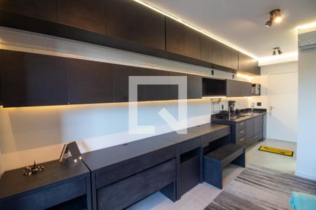 Sala - Studio de kitnet/studio à venda com 1 quarto, 25m² em Brooklin Paulista, São Paulo