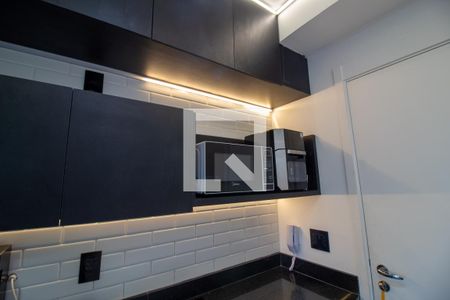 Cozinha de kitnet/studio para alugar com 1 quarto, 25m² em Brooklin Paulista, São Paulo