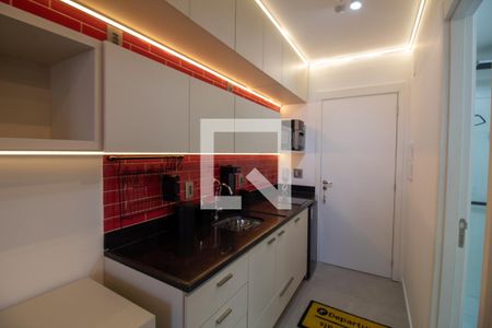 Studio à venda com 25m², 1 quarto e sem vagaCozinha