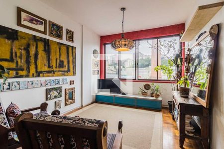 Sala de apartamento à venda com 3 quartos, 109m² em Floresta, Porto Alegre