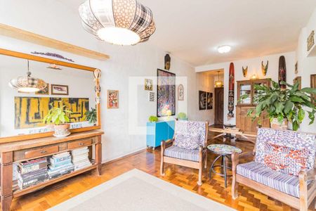 Sala de apartamento à venda com 3 quartos, 109m² em Floresta, Porto Alegre