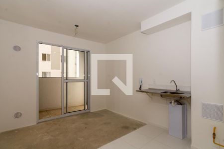 Sala/Cozinha de apartamento para alugar com 1 quarto, 27m² em Vila das Bandeiras, Guarulhos