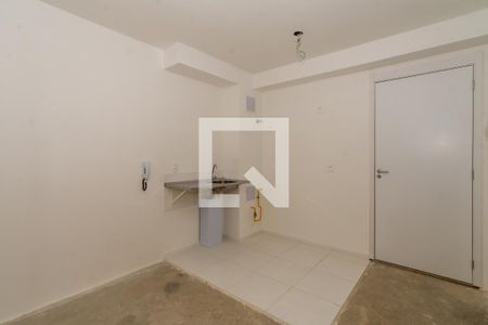 Sala/Cozinha de apartamento para alugar com 1 quarto, 27m² em Vila das Bandeiras, Guarulhos