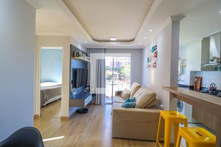 Sala de apartamento à venda com 2 quartos, 50m² em Vila Nambi, Jundiaí