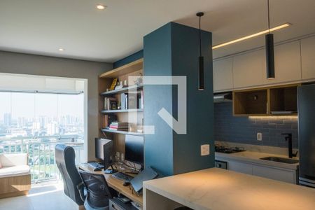 Sala de apartamento para alugar com 1 quarto, 58m² em Água Branca, São Paulo