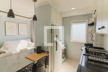 Apartamento à venda com 44m², 2 quartos e 1 vagaCozinha e Lavanderia