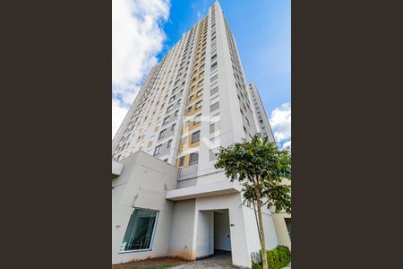 Apartamento à venda com 44m², 2 quartos e 1 vagaFachada do bloco