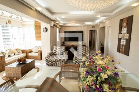 Sala de apartamento à venda com 3 quartos, 123m² em Centro, São Bernardo do Campo