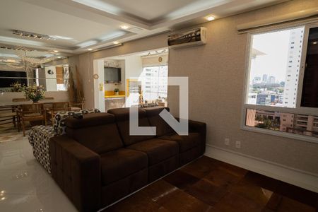 Sala de apartamento à venda com 3 quartos, 123m² em Centro, São Bernardo do Campo