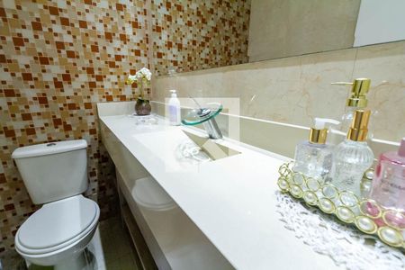 Lavabo de apartamento à venda com 2 quartos, 91m² em Vila Lusitânia, São Bernardo do Campo