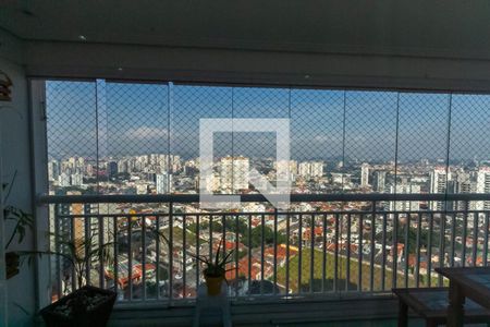 Vista da Sala de apartamento à venda com 2 quartos, 91m² em Vila Lusitânia, São Bernardo do Campo