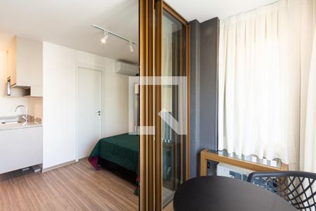 Studio para alugar com 29m², 1 quarto e sem vagaVaranda 