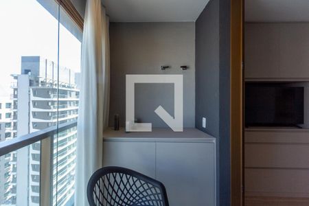 Studio para alugar com 29m², 1 quarto e sem vagaVaranda 