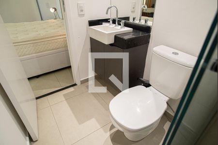 Studio para alugar com 27m², 1 quarto e sem vagaBanheiro