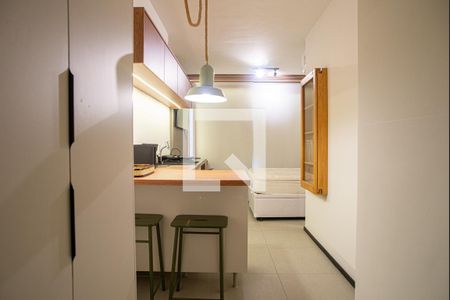 Studio para alugar com 27m², 1 quarto e sem vagaCozinha