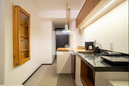 Studio para alugar com 27m², 1 quarto e sem vagaCozinha