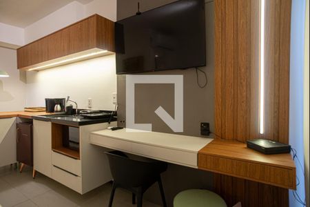 Studio para alugar com 27m², 1 quarto e sem vagaSala/Quarto