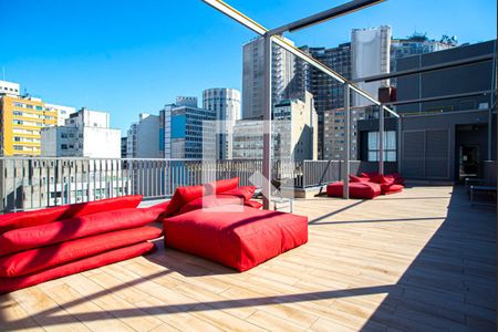 Studio para alugar com 27m², 1 quarto e sem vagaÁrea comum - Terraço