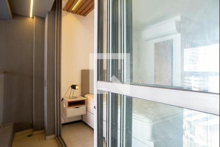 Studio para alugar com 27m², 1 quarto e sem vagaVaranda da Sala/Quarto