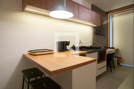Studio para alugar com 27m², 1 quarto e sem vagaCozinha