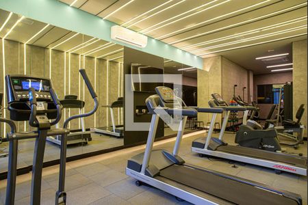 Studio para alugar com 27m², 1 quarto e sem vagaÁrea comum - Academia