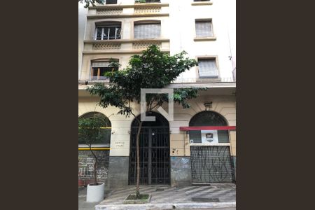 Apartamento para alugar com 45m², 1 quarto e sem vagaFachadFachada e portaria