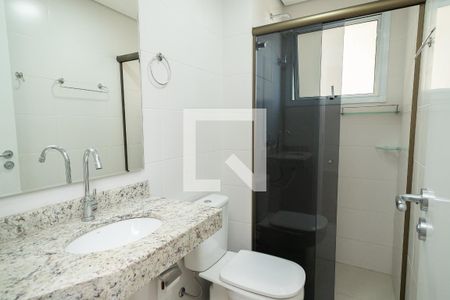 Banheiro Social de apartamento para alugar com 2 quartos, 53m² em Anchieta, São Bernardo do Campo