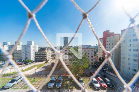 Vista da Sala de apartamento à venda com 2 quartos, 45m² em Vila Tibiriçá, Santo André
