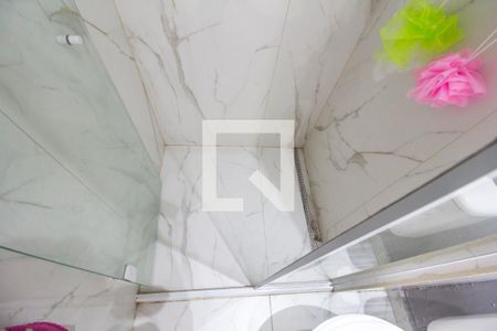 Apartamento à venda com 54m², 2 quartos e 1 vagaDetalhe do banheiro