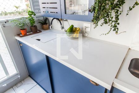 Apartamento à venda com 54m², 2 quartos e 1 vagaDetalhe da area de serviço