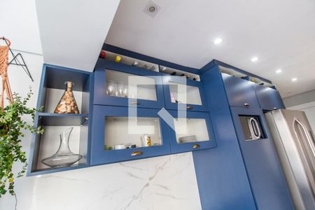 Apartamento à venda com 54m², 2 quartos e 1 vagaDetalhe da cozinha
