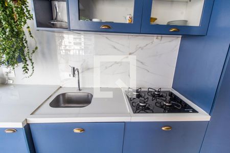 Apartamento à venda com 54m², 2 quartos e 1 vagaDetalhe da cozinha