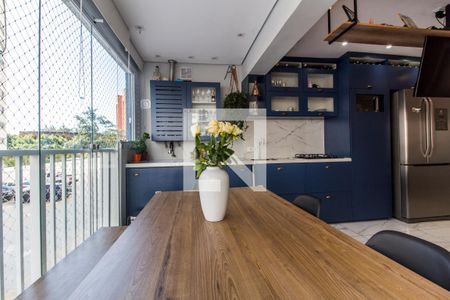 Sala de Jantar de apartamento à venda com 2 quartos, 54m² em Alphaville Empresarial, Barueri
