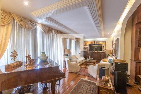 Sala de apartamento à venda com 4 quartos, 255m² em Serra, Belo Horizonte