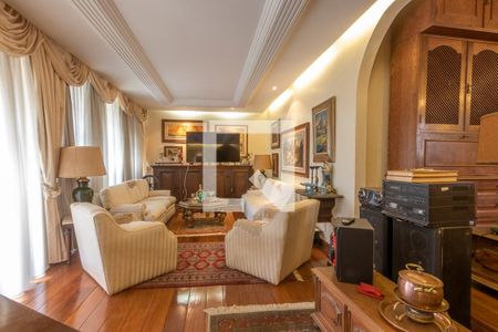 Sala de apartamento à venda com 4 quartos, 255m² em Serra, Belo Horizonte