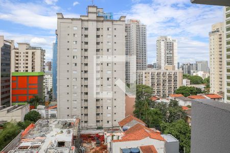 Vista do Quarto de apartamento à venda com 1 quarto, 32m² em Pompeia, São Paulo
